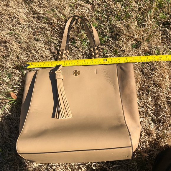 Tory Burch Brooke Leather Tote - Picture 6 of 8